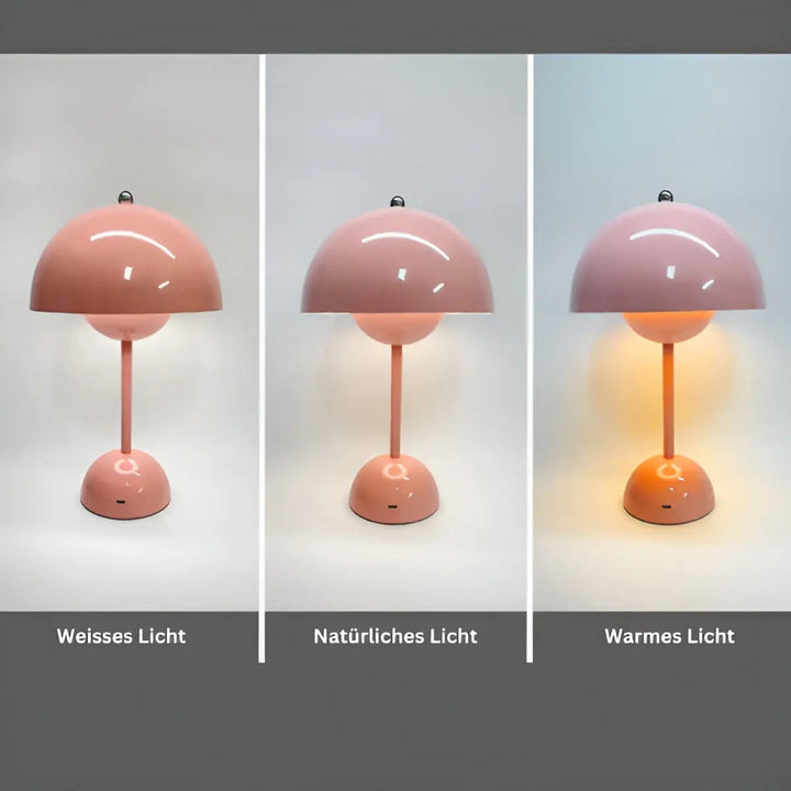 Schicke skandinavische Tischlampe mit klarem, minimalistischem Design. Ideal für Büro oder Leseecke.