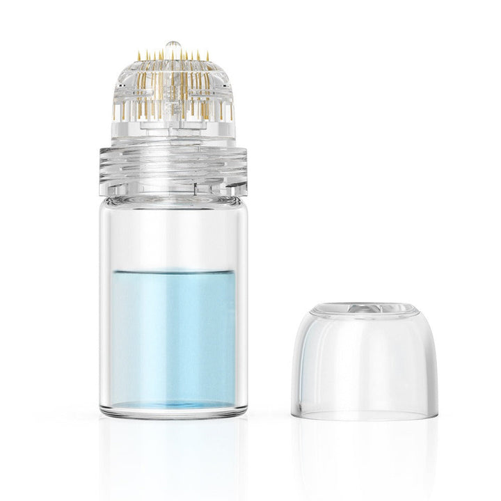 SkinGlow Microneedling Derma Stempel für strahlende Haut zu Hause; Anti-Aging & Kollagen-Stimulation.
