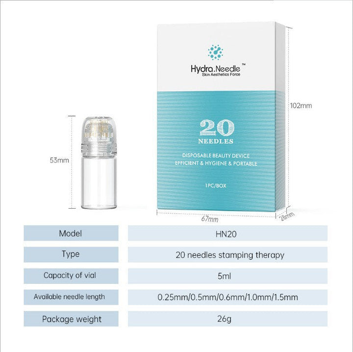 Hochwertiger Microneedling Derma Stempel zur Stimulierung von Kollagen & Zellregeneration für gesunde Haut.
