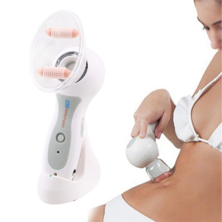 SkinSculpt Vakuum-Anti-Cellulite-Massagegerät für effektive Hautstraffung und Glättung.