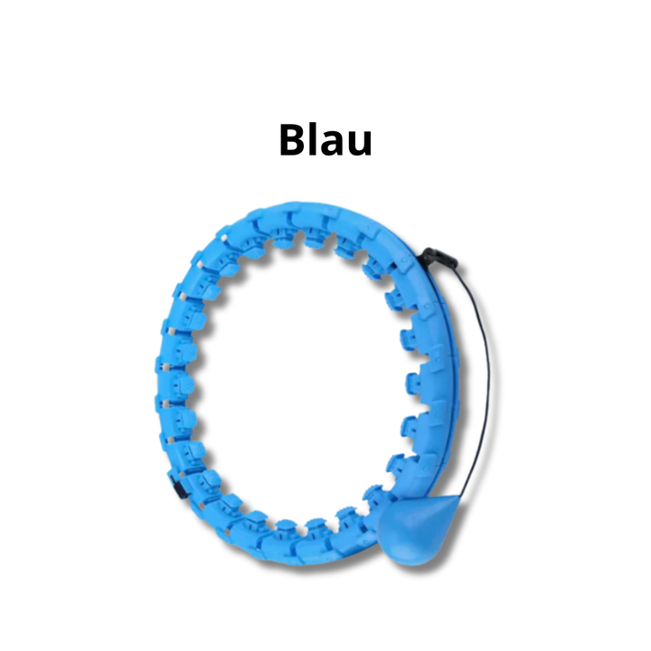 Verstellbarer Smart Hula Hoop, ideal für personalisiertes Fitness Training & einfache Nutzung im Heimtraining.