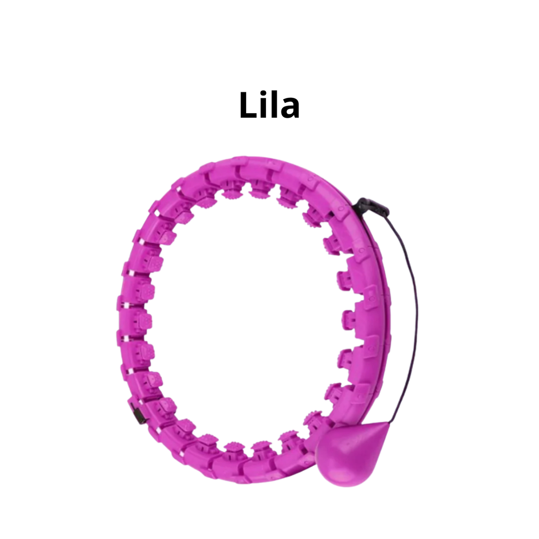 Moderner Smart Hula Hoop für Damen und Herren, unterstützt effektives Abnehmen, Sport & Fitness zu Hause.
