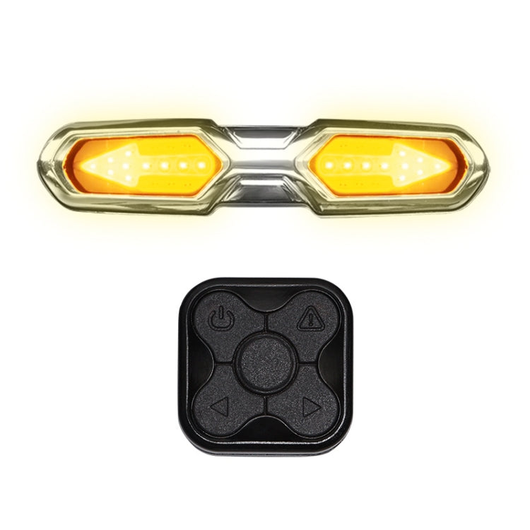 Smart LED Fahrrad Rücklicht mit Blinker & Funkfernbedienung. Erhöht Sicherheit beim Radfahren für Pendler.