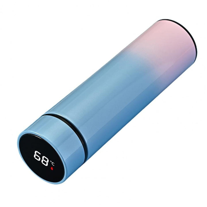Smarte Isolierflasche mit LED-Display für präzise Temperaturanzeige. Deine perfekte Sportflasche & Reisebegleiter.