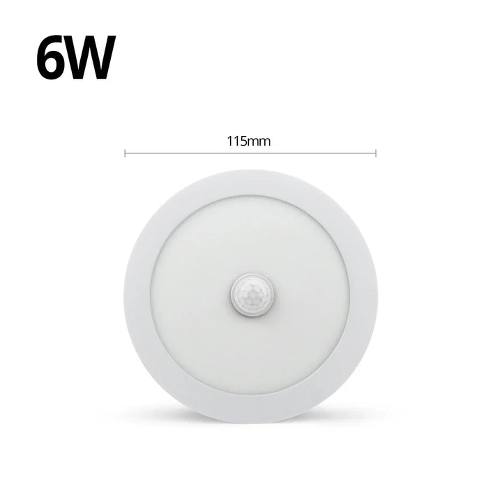 Smarte LED-Beleuchtung mit Bewegungsmelder, Aufputz, für ein energieeffizientes Smart Home.