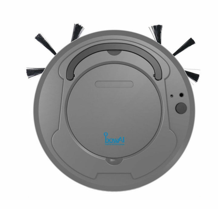 Roboterstaubsauger kehrt zur Ladestation zurück. Smarter Reinigungsroboter für effiziente, autonome Reinigung.