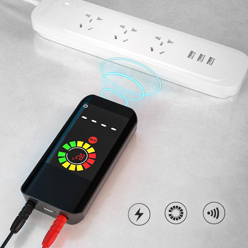 Intelligentes Digitalmultimeter, misst Spannung, Widerstand & Strom. Unverzichtbares Profiwerkzeug.