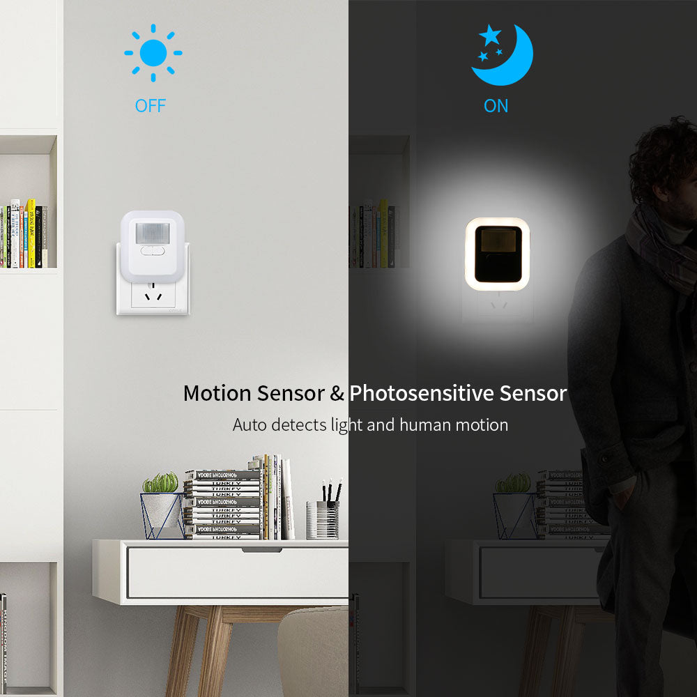 Energieeffizientes LED Sensorlicht mit Bewegungsmelder für automatische Beleuchtung im Smart Home.