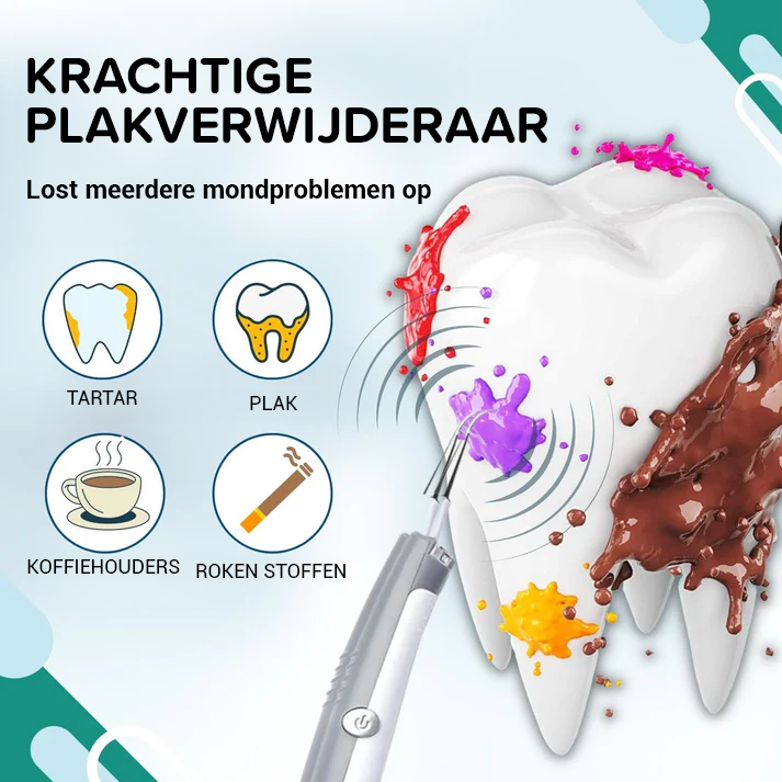SmileFresh Zahnsteinentferner für gründliche Plaque- & Fleckenentfernung, für sauberere, gesündere Zähne.