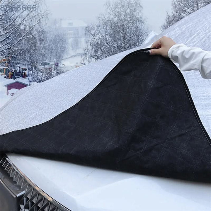 SNOWRAY Universal Autoabdeckung, graue Ganzjahresabdeckung für umfassenden Fahrzeugschutz außen.