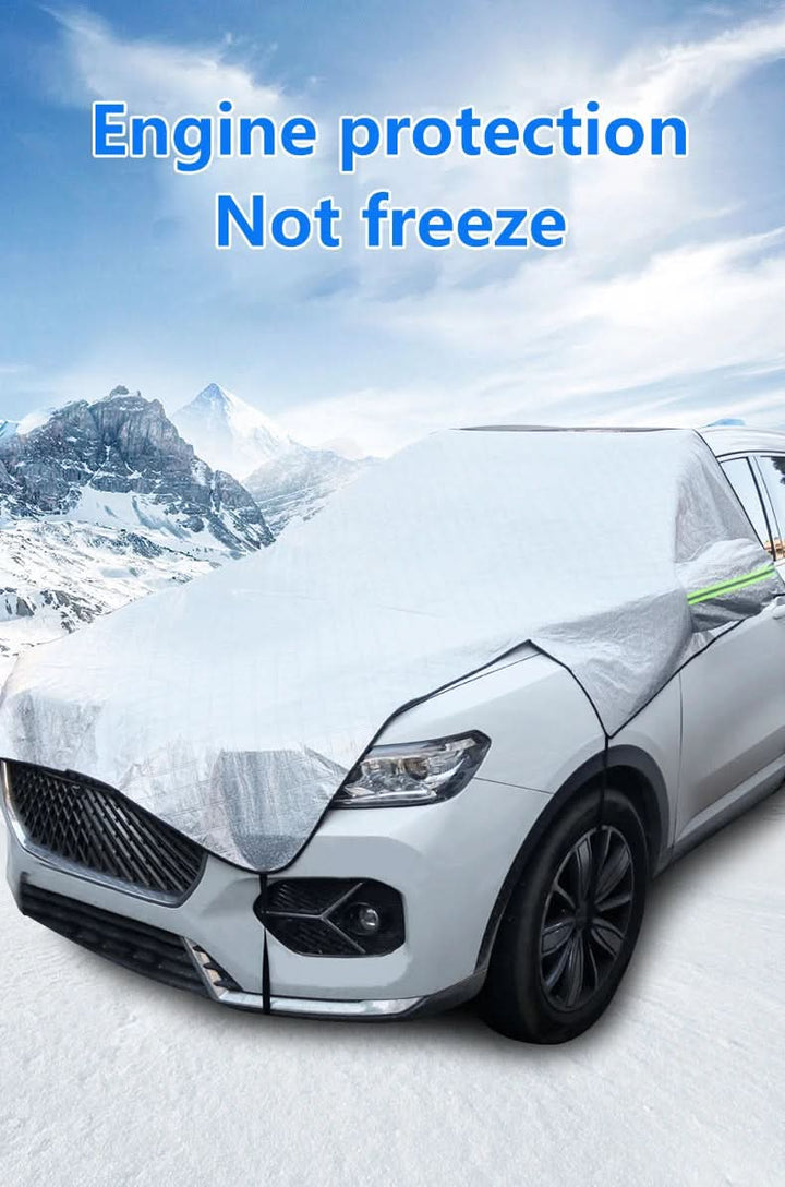 Die SNOWRAY Universal Ganzjahresschutz Autoabdeckung schützt vor UV-Strahlen, Staub und Vogelkot.