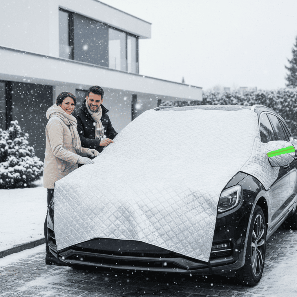 Vielseitige SNOWRAY Autoabdeckung: ein Must-have Fahrzeugzubehör für umfassenden Außenschutz.