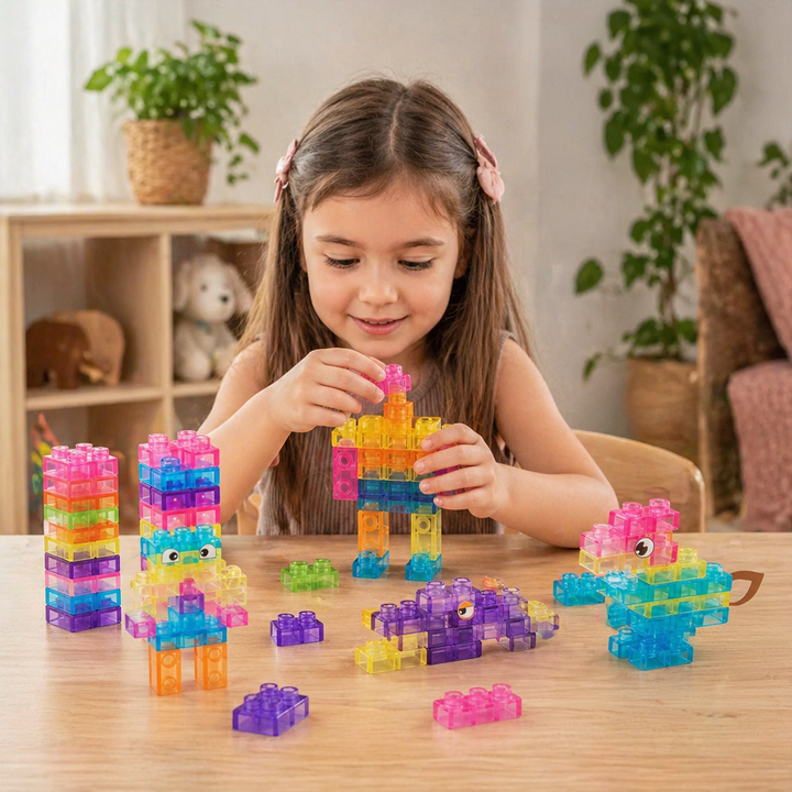 Soft-Bausteine für Babys & Kleinkinder, sensorisch, weich & sicher. Ideal für erstes Bauen, Greifen & Motorikspielzeug.