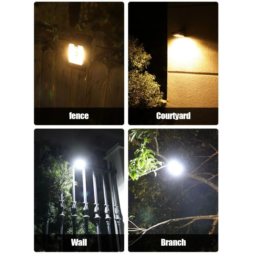 Helle LED-Solar-Klipplampe für den Außenbereich. Mit Bewegungssensor als Sicherheitslicht am Balkon.