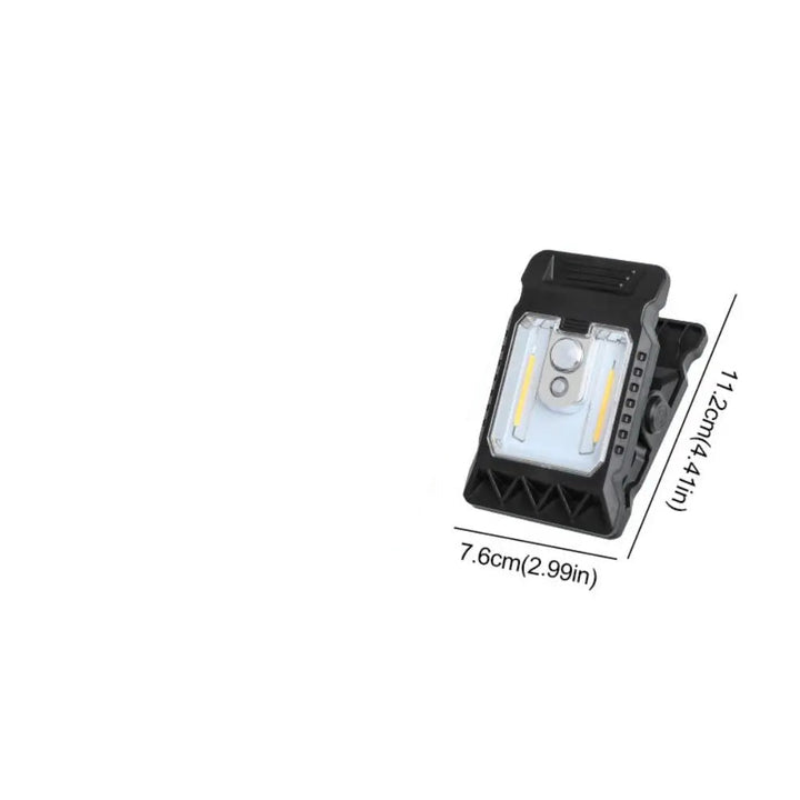 Drahtlose, energieeffiziente Solar-Klipplampe mit Bewegungssensor. Einfache Installation für Außenbereich.