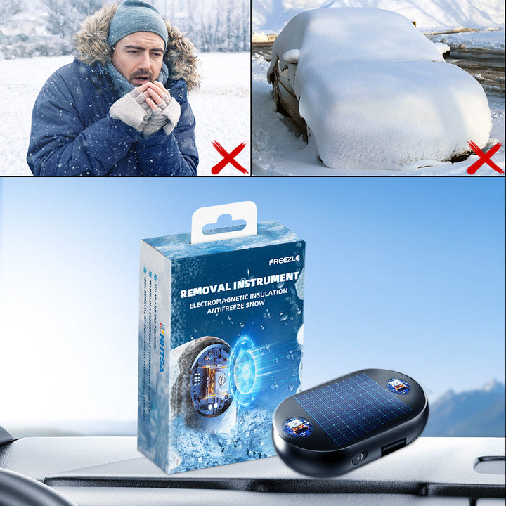 Effektiver Frostschutz fürs Auto, solarbetrieben, schützt Scheiben vor Eis & Schnee. Fahrzeugpflege.