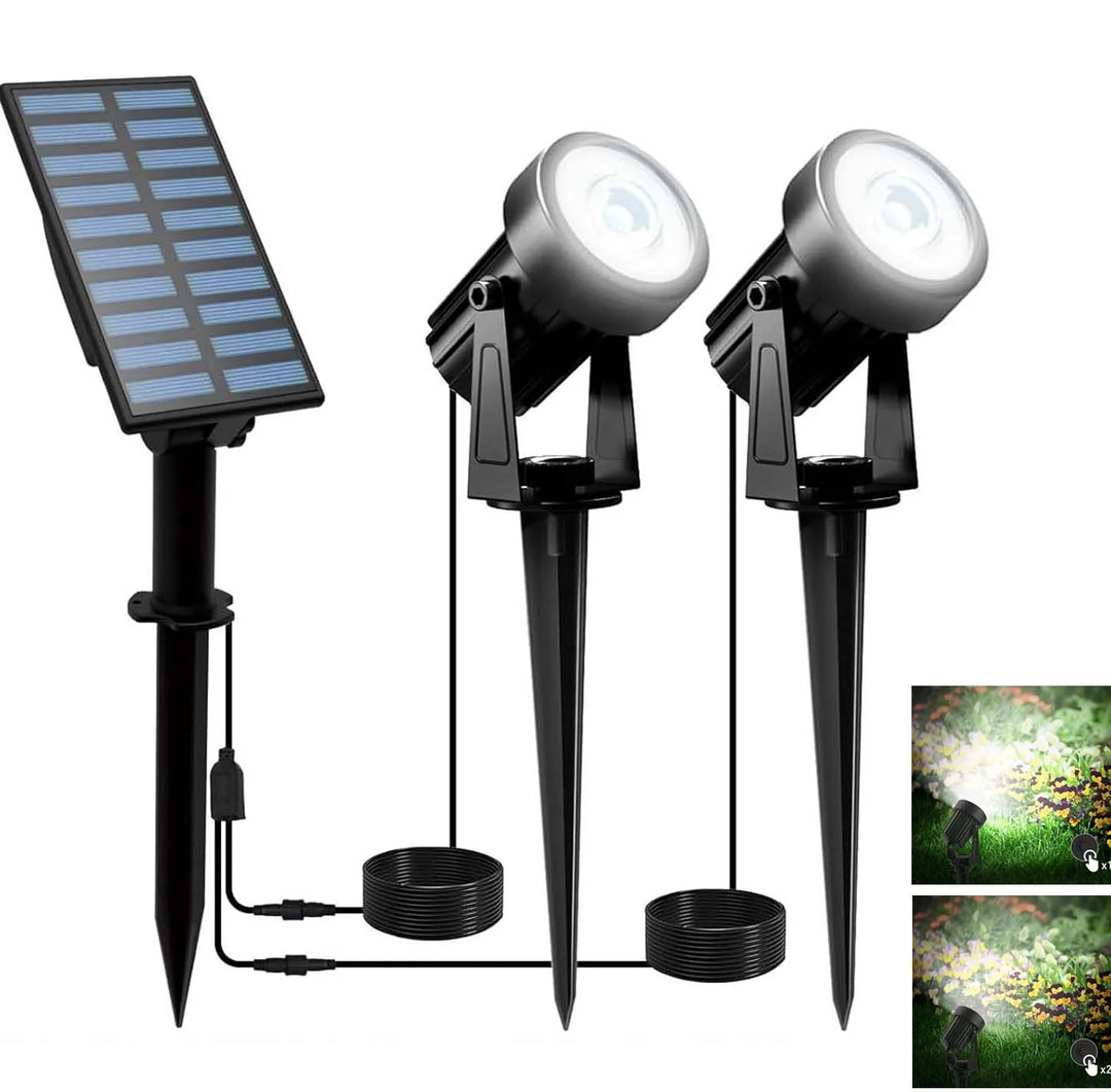 Umweltfreundliche, kabellose Solar-Gartenbeleuchtung mit flexibler DuoColor-Einstellung für jeden Außenbereich.