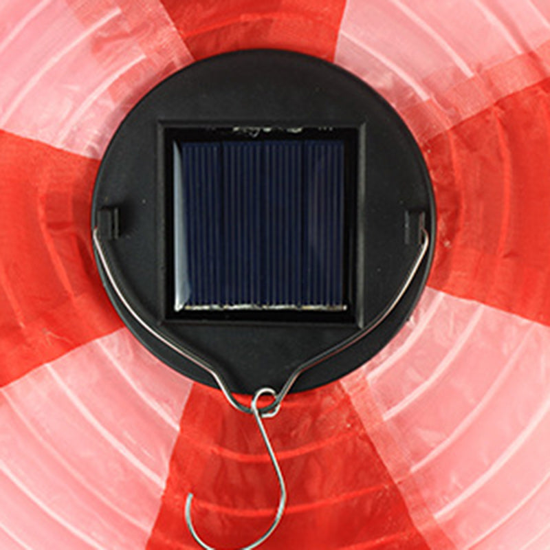 Leuchtende Solar-Heißluftballon-Pendelleuchte: LED-Stimmungslicht für magische Gartenabende.