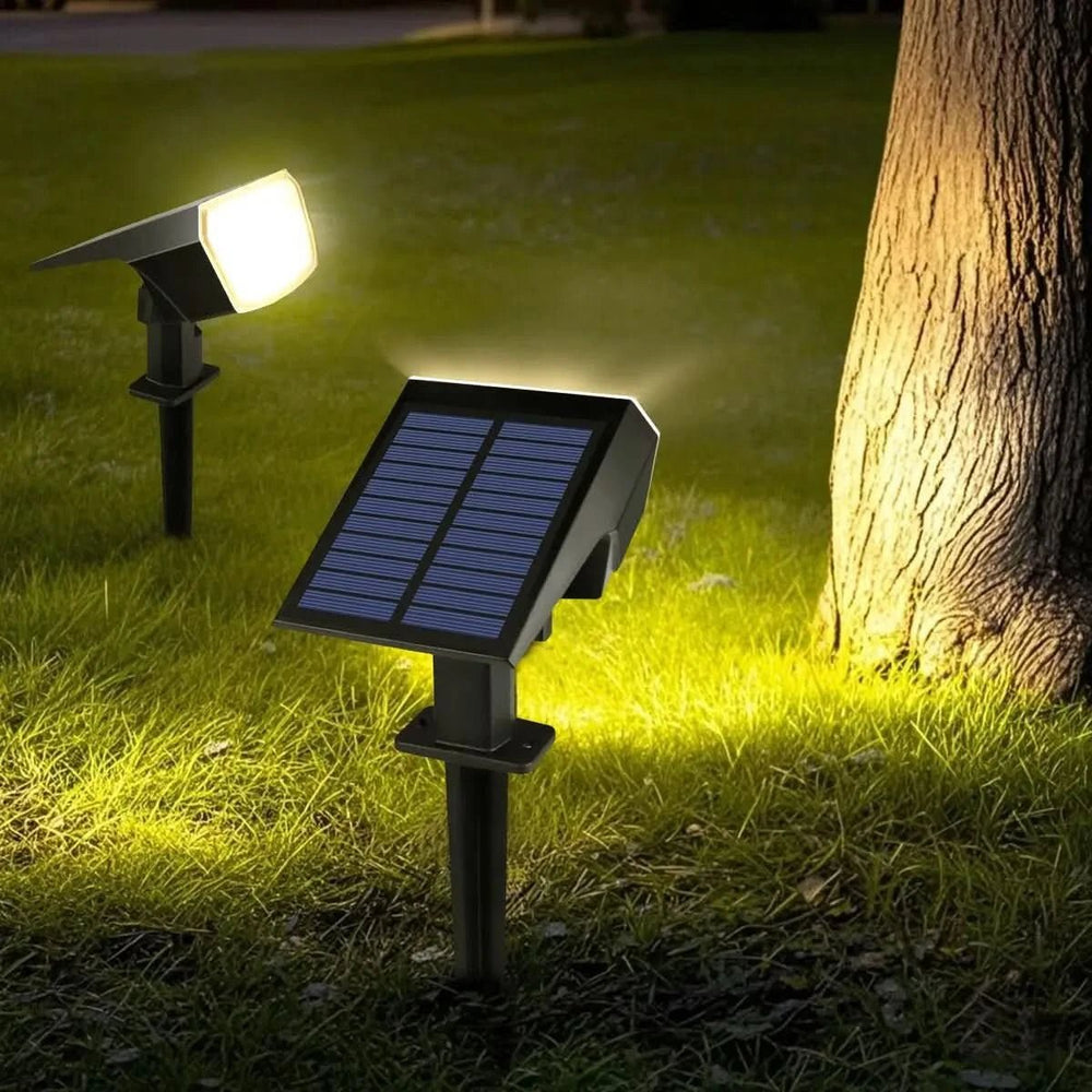 Unisex Solarstrahler: Leistungsstarkes LED-Flutlicht für Garten & Zufahrt. Robust & wasserdicht.
