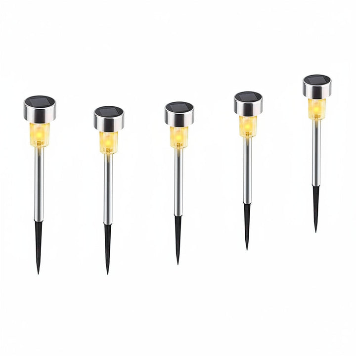 Stimmungsvolle Solar-Gartenleuchte Luma LED, kabellos, für eine perfekt beleuchtete Terrasse bei Nacht.