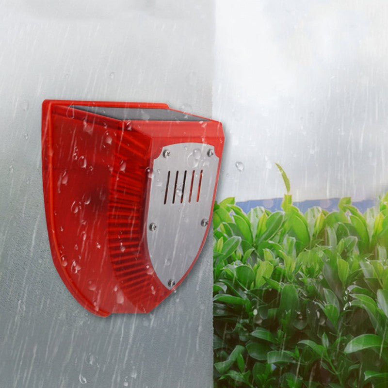 Zuverlässiger Solar-Gartenalarm mit Bewegungsmelder, bietet erhöhte Sicherheit für Ihr Grundstück.