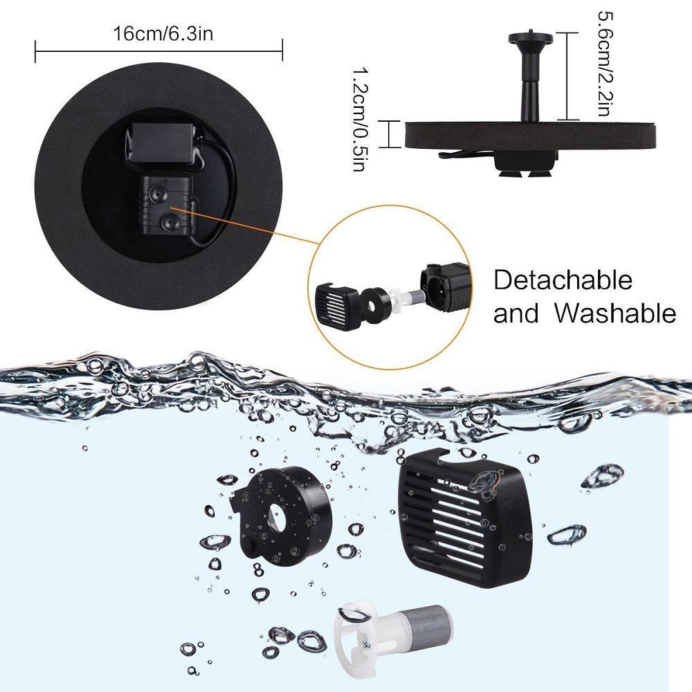 Umweltfreundliche Solarbrunnenpumpe für Teich & Garten. Energieeffizient, nachhaltig & modernes Wasserspiel.