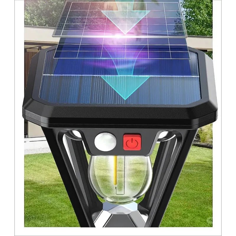 Vielseitige Solar LED Wegeleuchte mit Erdspieß. Perfekt für Gartenwege und als flexible Gartenbeleuchtung.