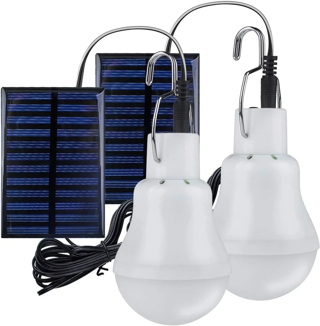 Solare LED-Campinglampe LumiCamp Pro, USB-aufladbar, wasserdicht IP55, dimmbar für Outdoor & Notfälle.