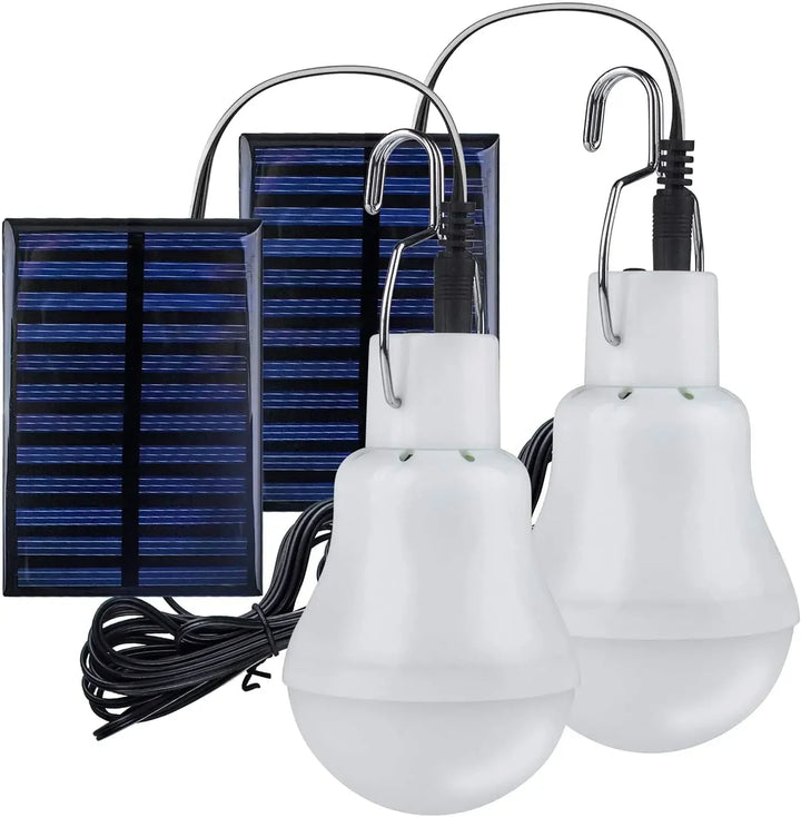 Solare LED-Campinglampe LumiCamp Pro, USB-aufladbar, wasserdicht IP55, dimmbar für Outdoor & Notfälle.