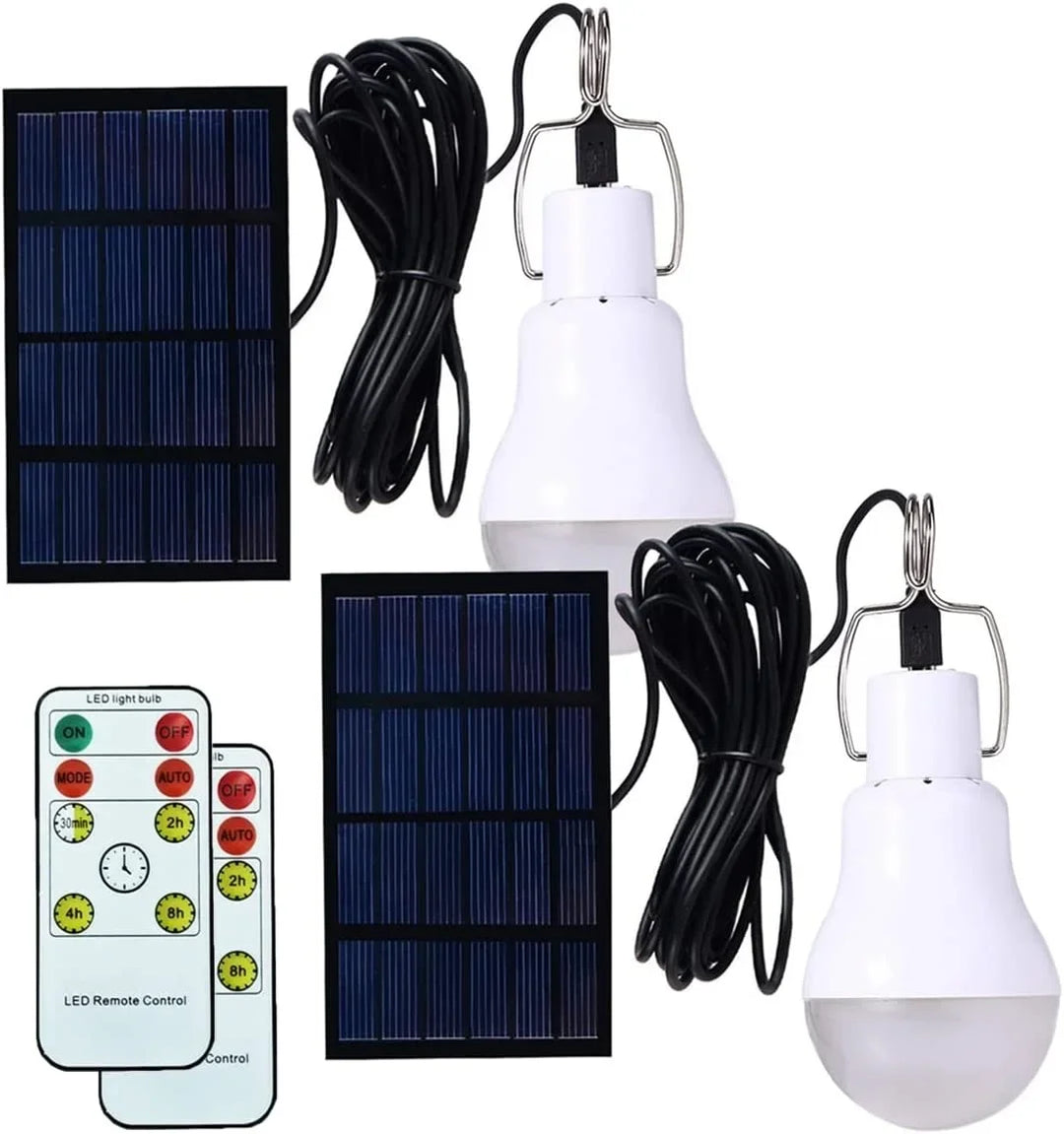 Aufladbare Solar-LED-Lampe LumiCamp Pro, USB, IP55 wasserdicht. Perfekte dimmbare Outdoor-Beleuchtung & Notlicht.