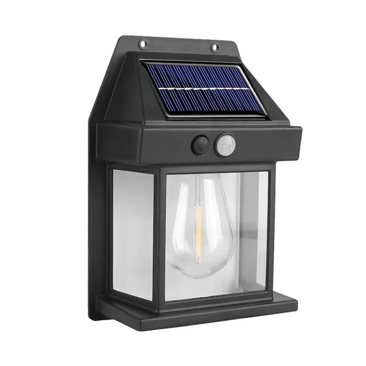 Praktische Solar-Wegbeleuchtung mit LED und Bewegungssensor; schnelle Montage, optimale Ausleuchtung.