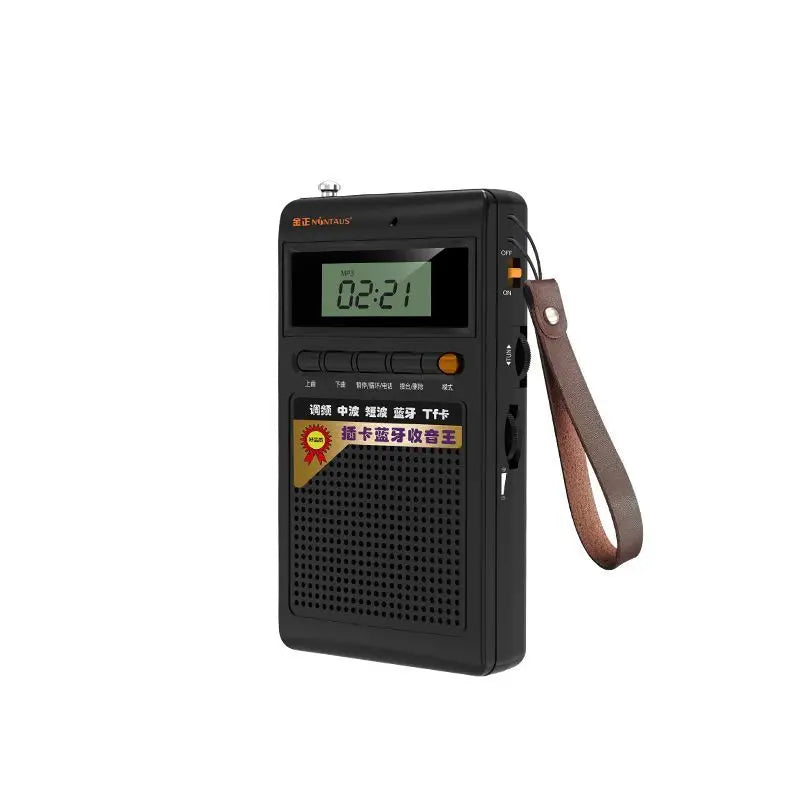 Kompaktes SoundPocket Mini Bluetooth Radio, ideal für Outdoor, Reise & unterwegs.
