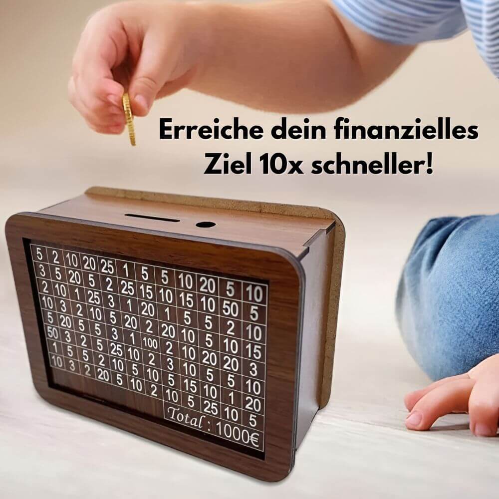 Dezentes Haushalts-Sparschwein, ideal zur Erreichung Ihrer persönlichen Finanzziele.