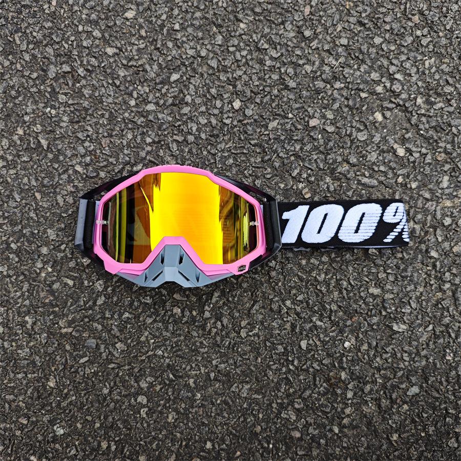 Moderne SPEEDGOGGLES Herren Sportbrille. Motocross- und MTB-Sonnenbrille mit UV400 Schutz für Outdoor-Fahrten.