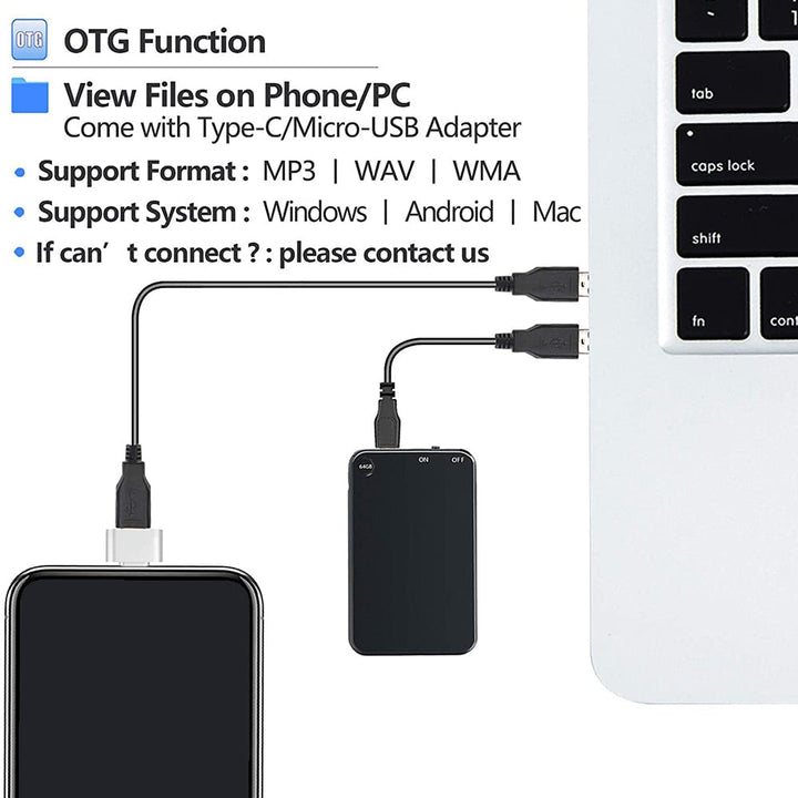 Mini-Sprachrekorder EchoNote, als USB-Stick getarnt, ermöglicht einfache digitale Audioaufnahmen.