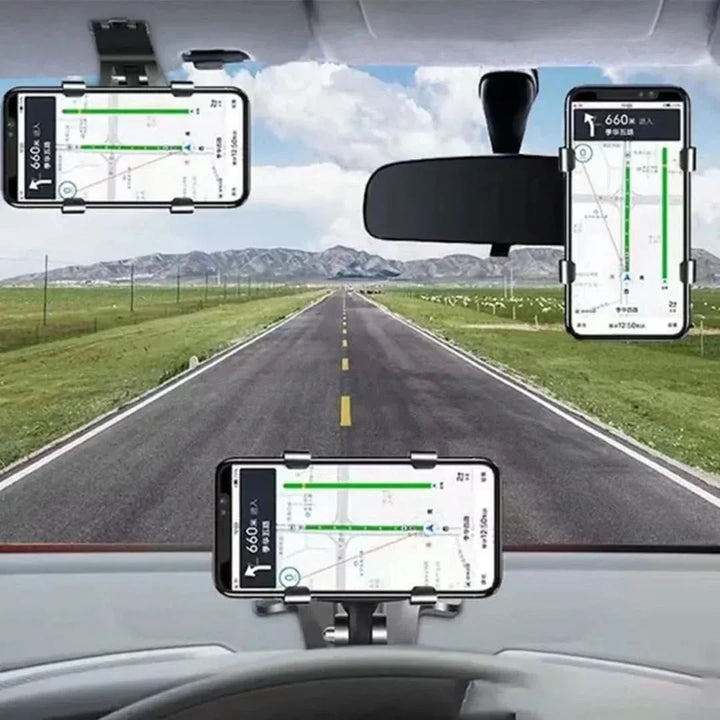 Robuste Smartphone Halterung für Armaturenbrett. Verbessert Fahrerlebnis und Navigation im Auto. Kfz Zubehör.