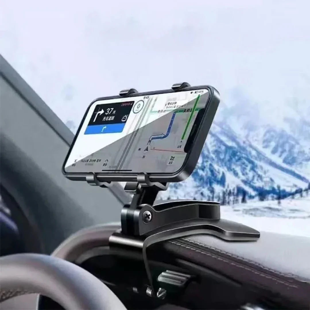 Feste Handyhalterung fürs Dashboard. Ideal für sichere Navigation. Universal Autohalterung, Kfz Zubehör.