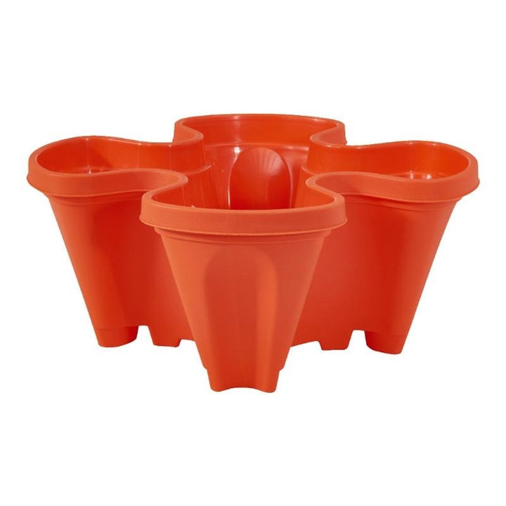 Dekorative stapelbare Blumentöpfe für vertikalen Garten; verschönert jeden Balkon & Garten.