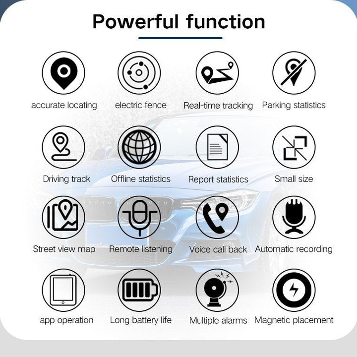 Robuster magnetischer GPS Tracker. Garantiert Sicherheit und präzises Echtzeit-Tracking für alle Fahrzeuge.
