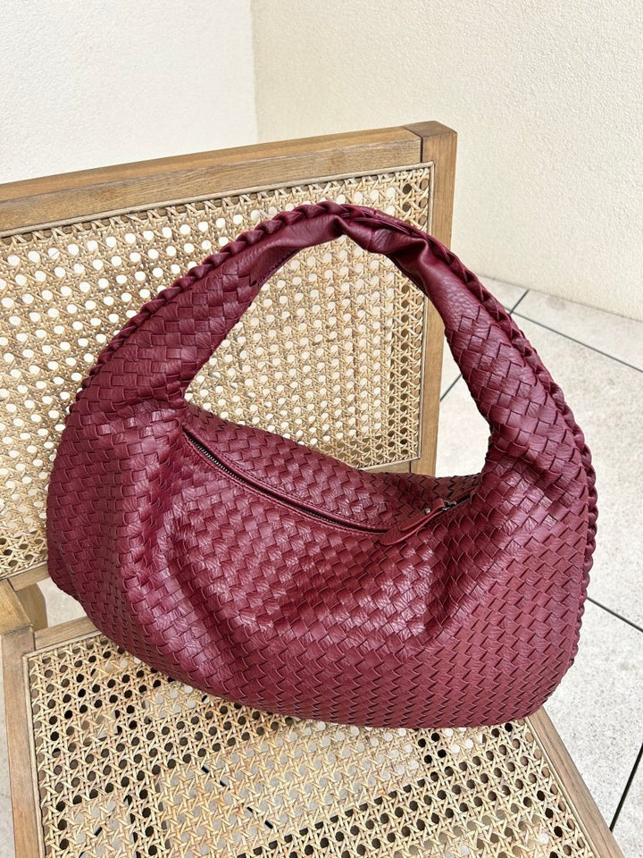 Kaffee-farbener Damen Shopper, stilvolle Tragetasche aus Kunstleder, geräumig für Büro & Alltag.