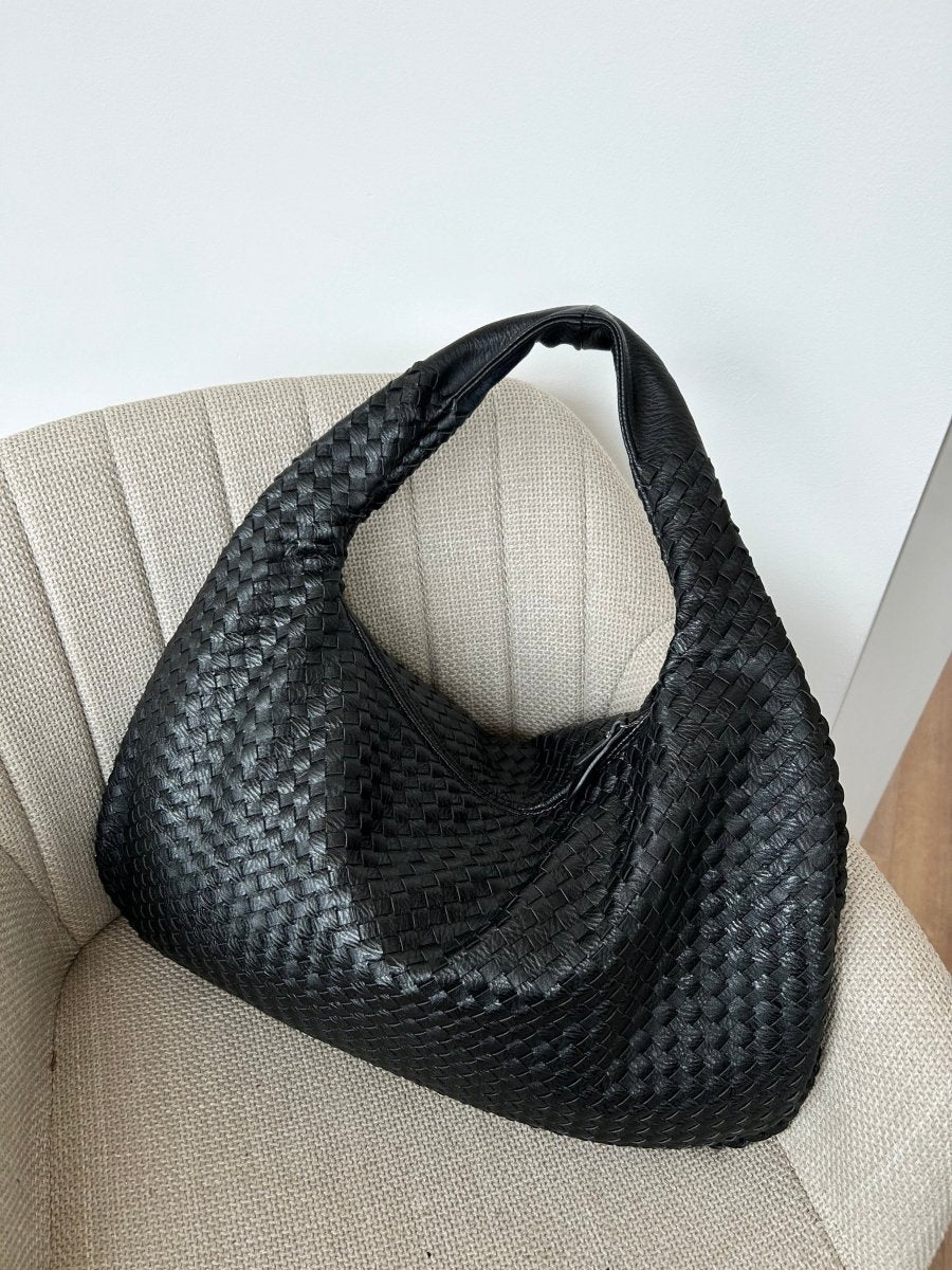 Große beige Damen Tragetasche, robuster Kunstleder Shopper, viel Stauraum für den Alltag.