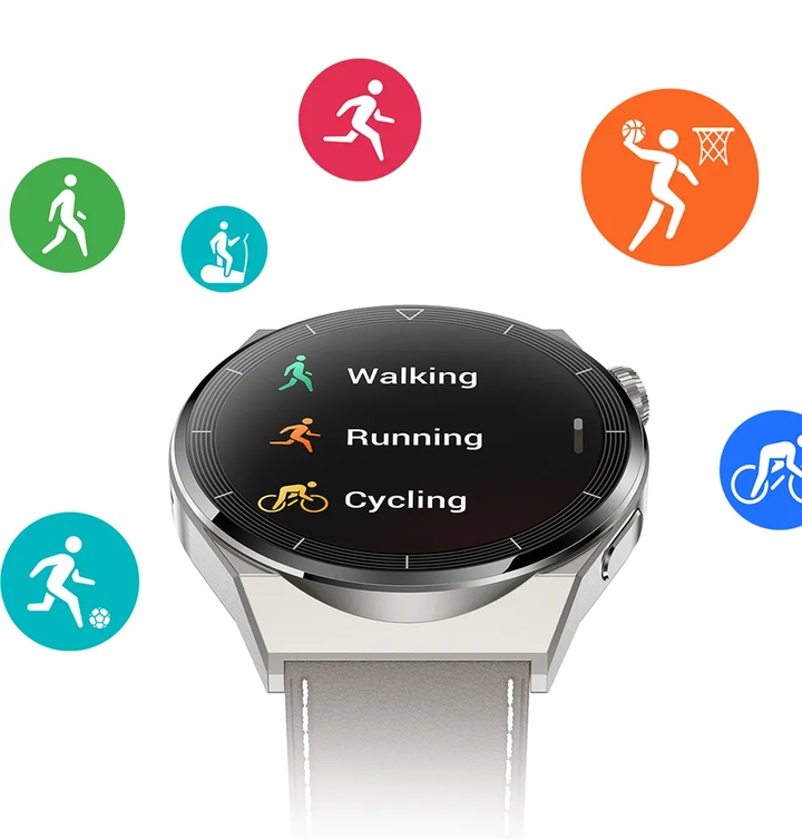 Herren Smartwatch mit präziser Gesundheitsüberwachung, Herzfrequenz- & Schlafmonitor; Ihr persönlicher Fitness Tracker.