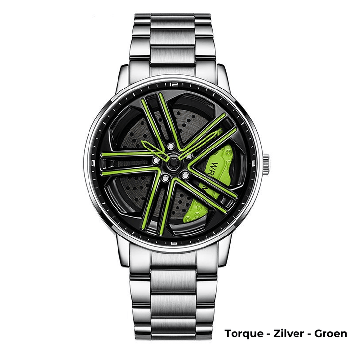Detailliertes Zifferblatt einer Herren-Automobiluhr, sportlich-eleganter Chronograph für Autoliebhaber.