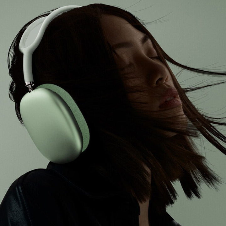 Stilvolle kabellose Bluetooth-Kopfhörer für exzellenten Musikgenuss, Audio und hohen Tragekomfort.