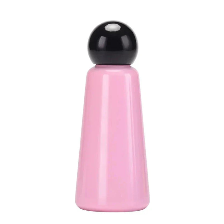 Stilvolle zweifarbige 500ml Trinkflasche aus Edelstahl. Die perfekte, auslaufsichere Wasserflasche.