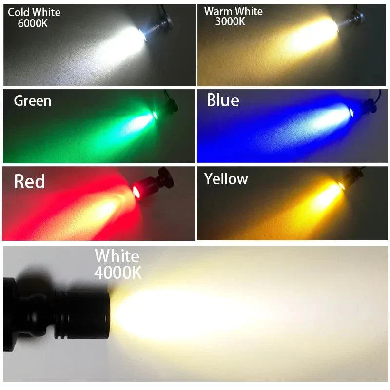 Moderner Aluminium Mini LED Spot als stilvolles Deko Licht für Regale und Schränke. Kompakt & energieeffizient.