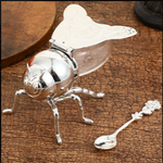 Silber - mit Rosenlöffel