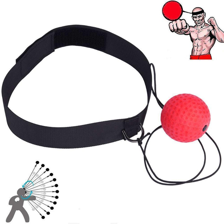Der leichte StrikeReact Pro Trainingsball am Gummiband. Perfekt für Schlagtraining und Fitness zu Hause.