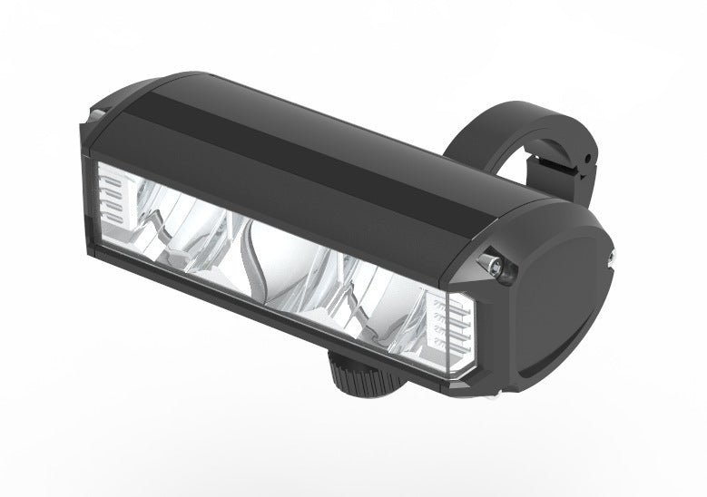 Modernes LED-Frontlicht für Fahrräder. StVZO-konform, wetterfest & einfach per USB-C zu laden.