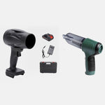 Jet-Ventilator + 1 Akku + 1 Ladegerät + 3-in-1 vacuum cleaner, military green